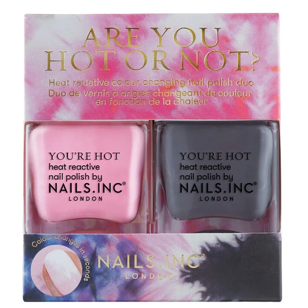 NAILS.INC Nail Polish Duo Are You Hot Or Not? Image 1