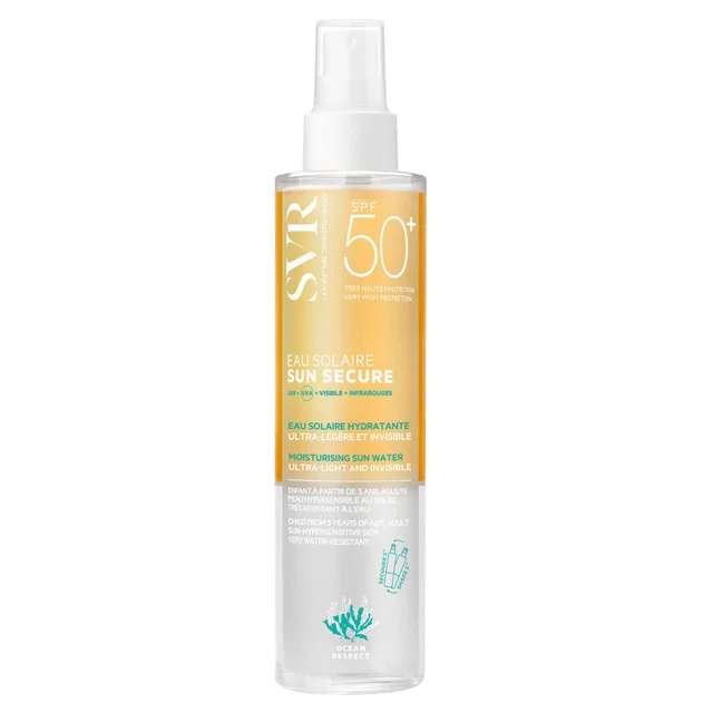 SVR Sun Secure Eau Solaire SPF50+ Ultra-Light and Invisible 200ml
