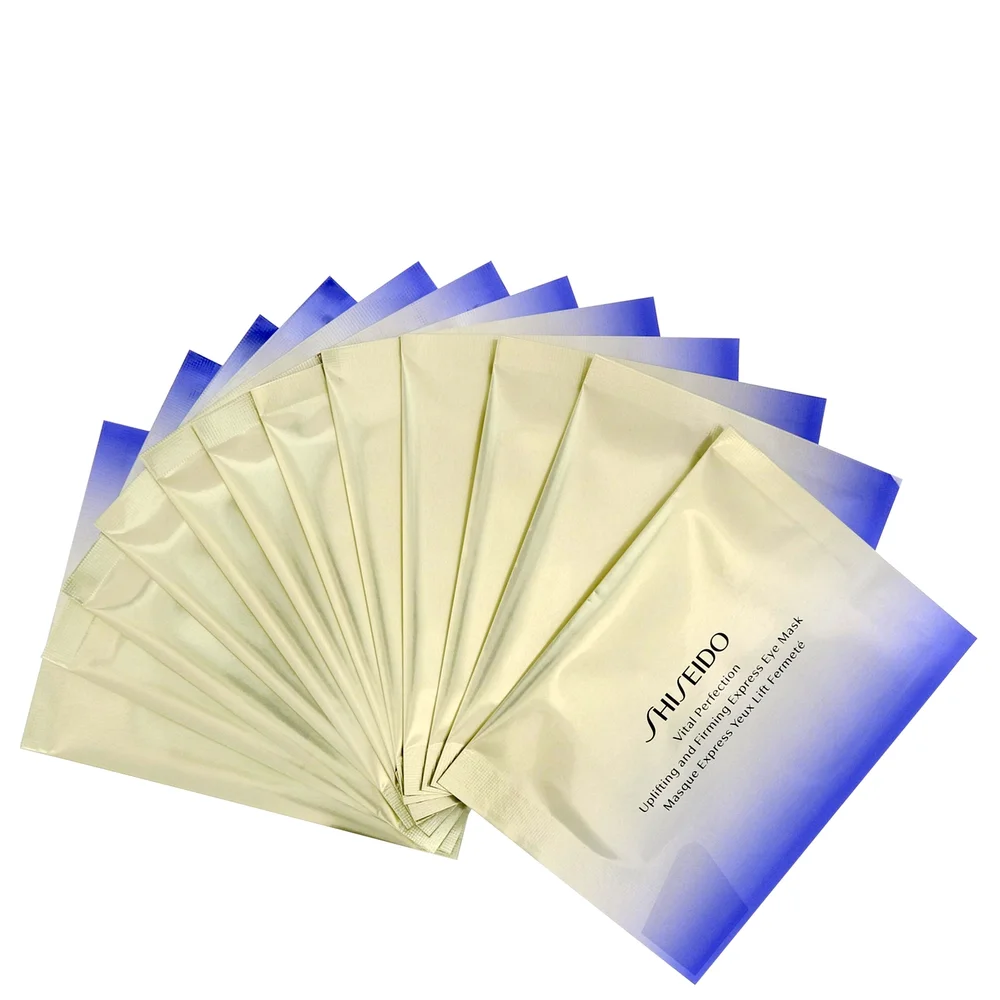 Shiseido Masks Vital-Perfection: Uplifting and Firming Express Eye Mask 12 Pack Image 1