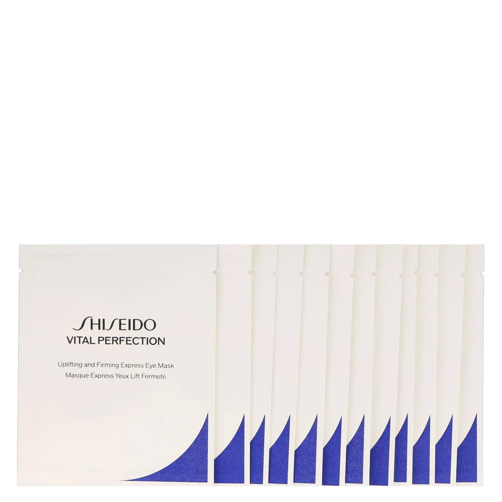 Shiseido Masks Vital-Perfection: Uplifting and Firming Express Eye Mask 12 Pack Image 1