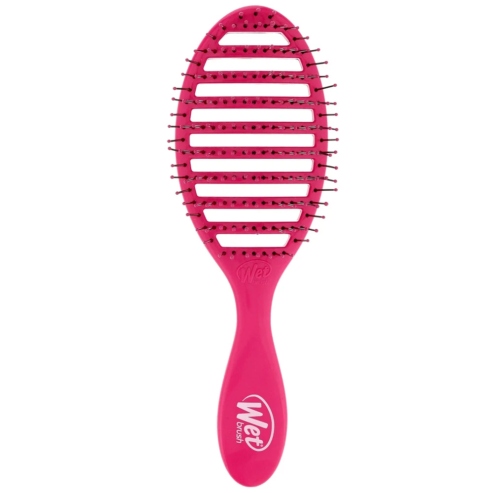 Wet Brush Detangling Speed Dry Solids Brush Pink Image 1