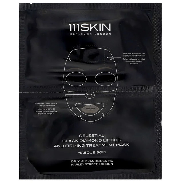 111SKIN Intensive Celestial Black Diamond Lifting & firming Treatment Mask 5 x 37ml