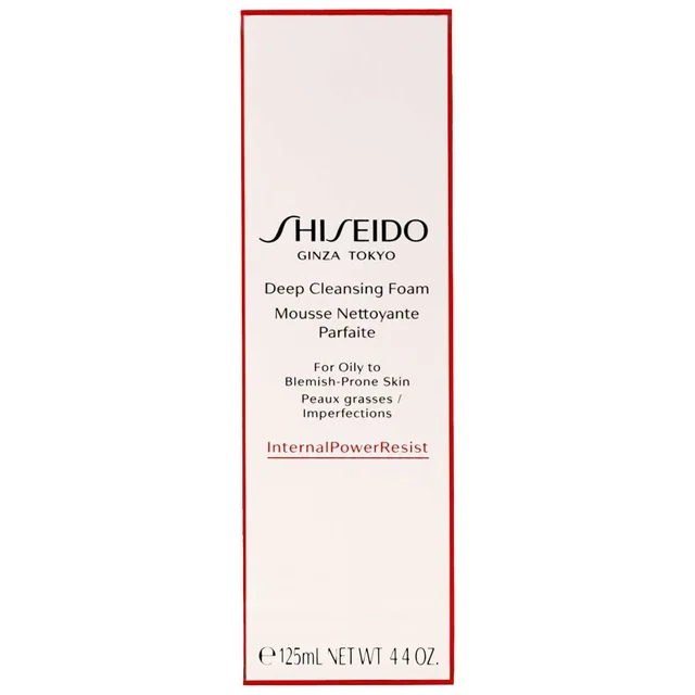 Shiseido Deep Cleansing Foam For Oily/Blemish-Prone Skin 125ml / 4.4oz.