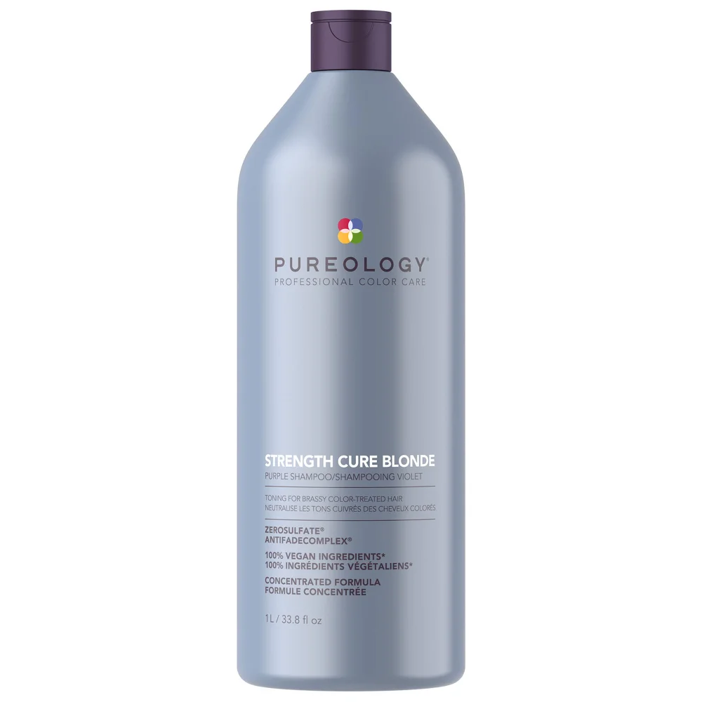 Pureology Strength Cure Blonde Shampoo 1000ml Image 1