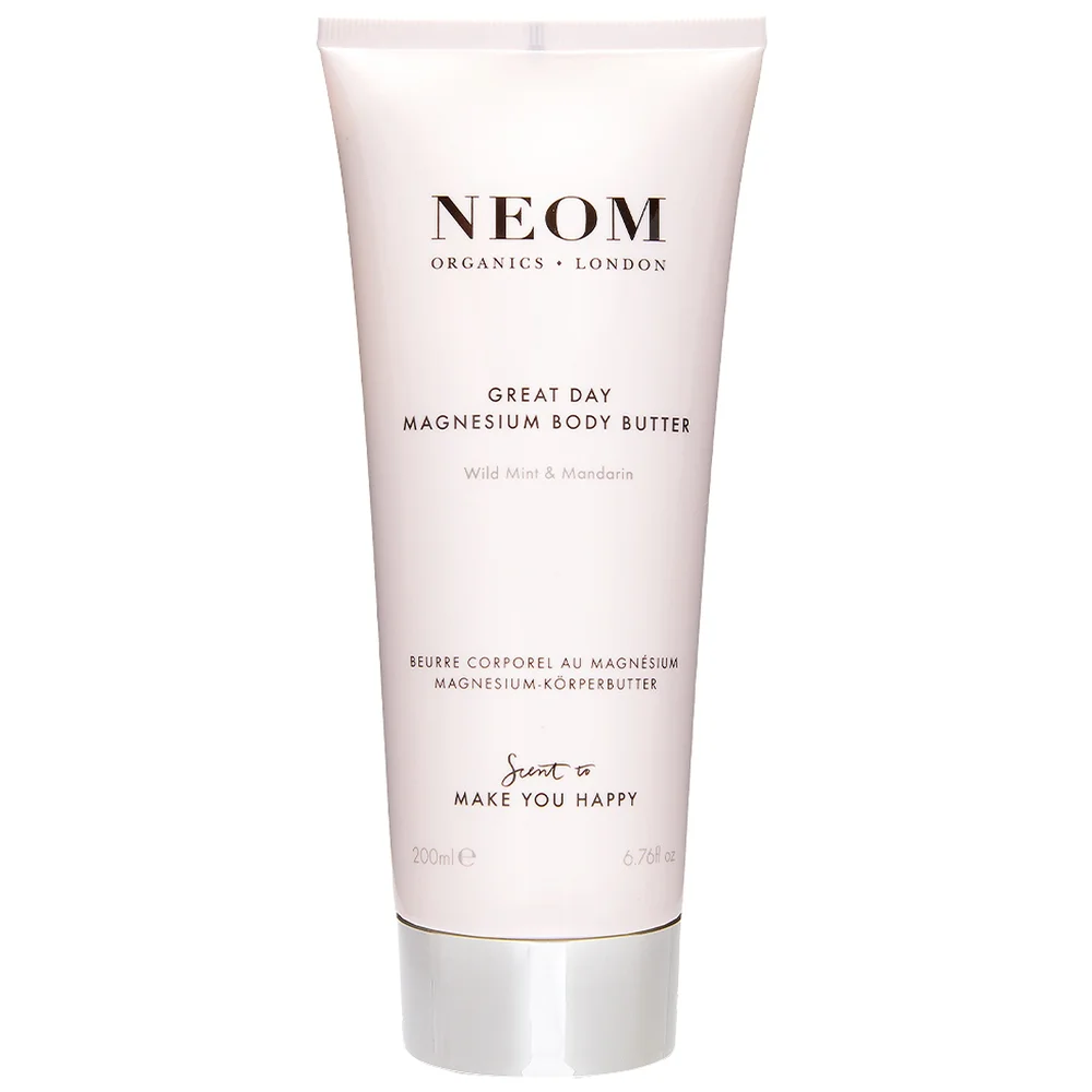 Neom Wellbeing London Scent To Make You Happy Great Day Magnesium Body Butter 200ml Image 1