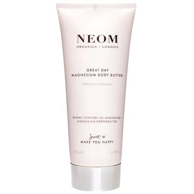 Neom Wellbeing London Scent To Make You Happy Great Day Magnesium Body Butter 200ml