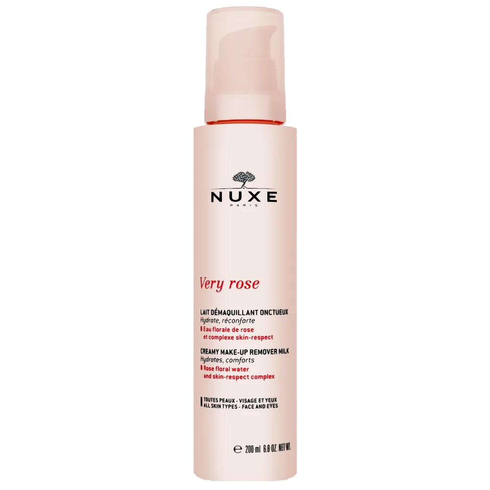 Nuxe Very Rose Creamy Make-Up Remover Milk 200ml Image 1