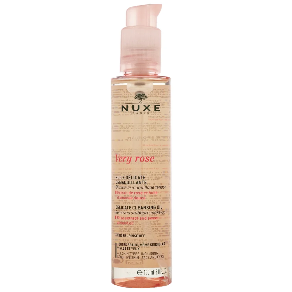 Nuxe Very Rose Delicate Cleansing Oil 150ml Image 1