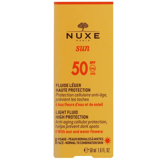 Nuxe Light Fluid High Protection SPF50 50ml