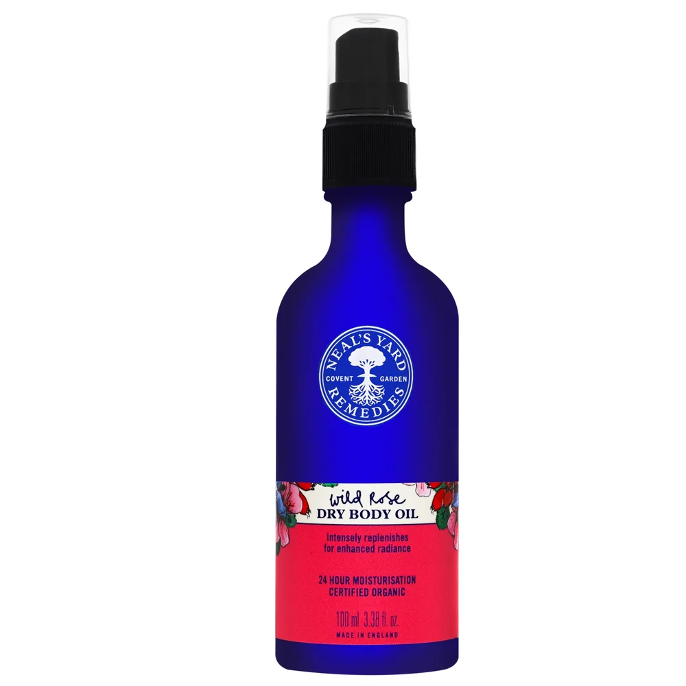Neal's Yard Remedies Body Moisturisers Wild Rose Dry Body Oil 100ml Image 1