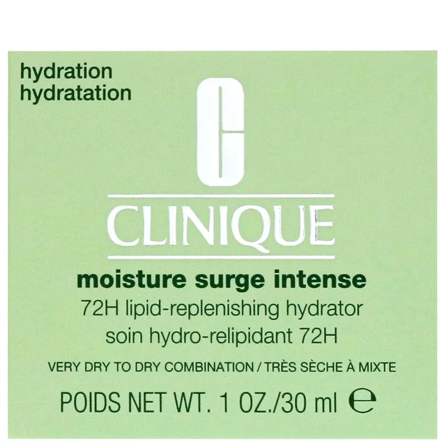 Clinique Moisture Surge Intense 72H Lipid-Replenishing Hydrator for Very Dry / Dry Combination Skin 30ml