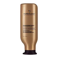 Pureology Nanoworks Gold Conditioner, For Dry Tired Colour-Treated Hair, Restores Shine 266ml - undefined undefined