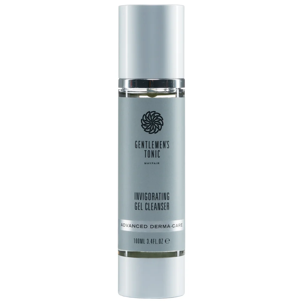 Gentlemen's Tonic Face & Beard Invigorating Gel Cleanser 100ml Image 1