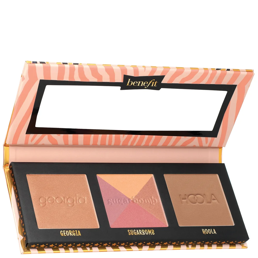 benefit Face Cheek Stars Mini Reunion Tour Blush & Bronzer Palette (Worth £45.00) Image 1