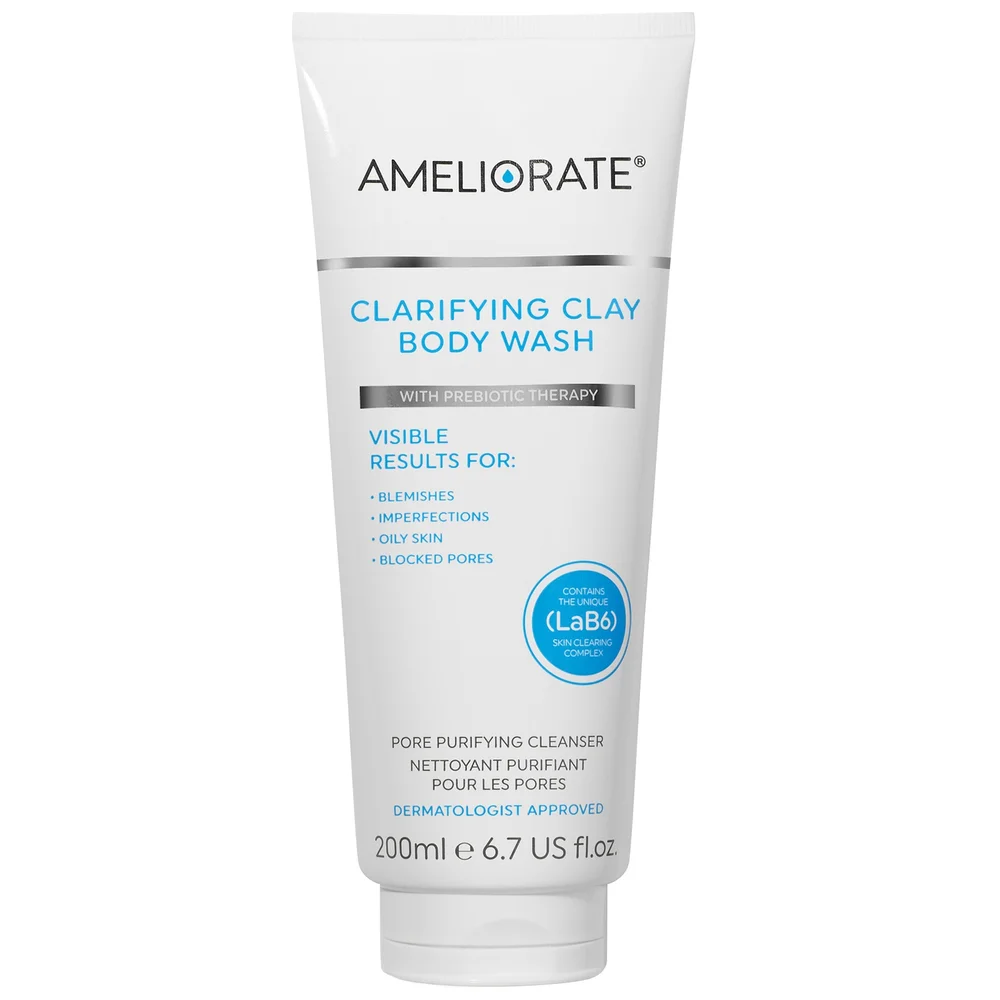 AMELIORATE Body Care Clarifying Clay Body Wash 200ml Image 1