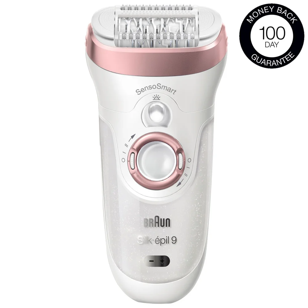 Braun Silk-épil Epilators Silk-épil 9-720 Wet & Dry Epilator with 3 Extras including Shaver Head Image 1