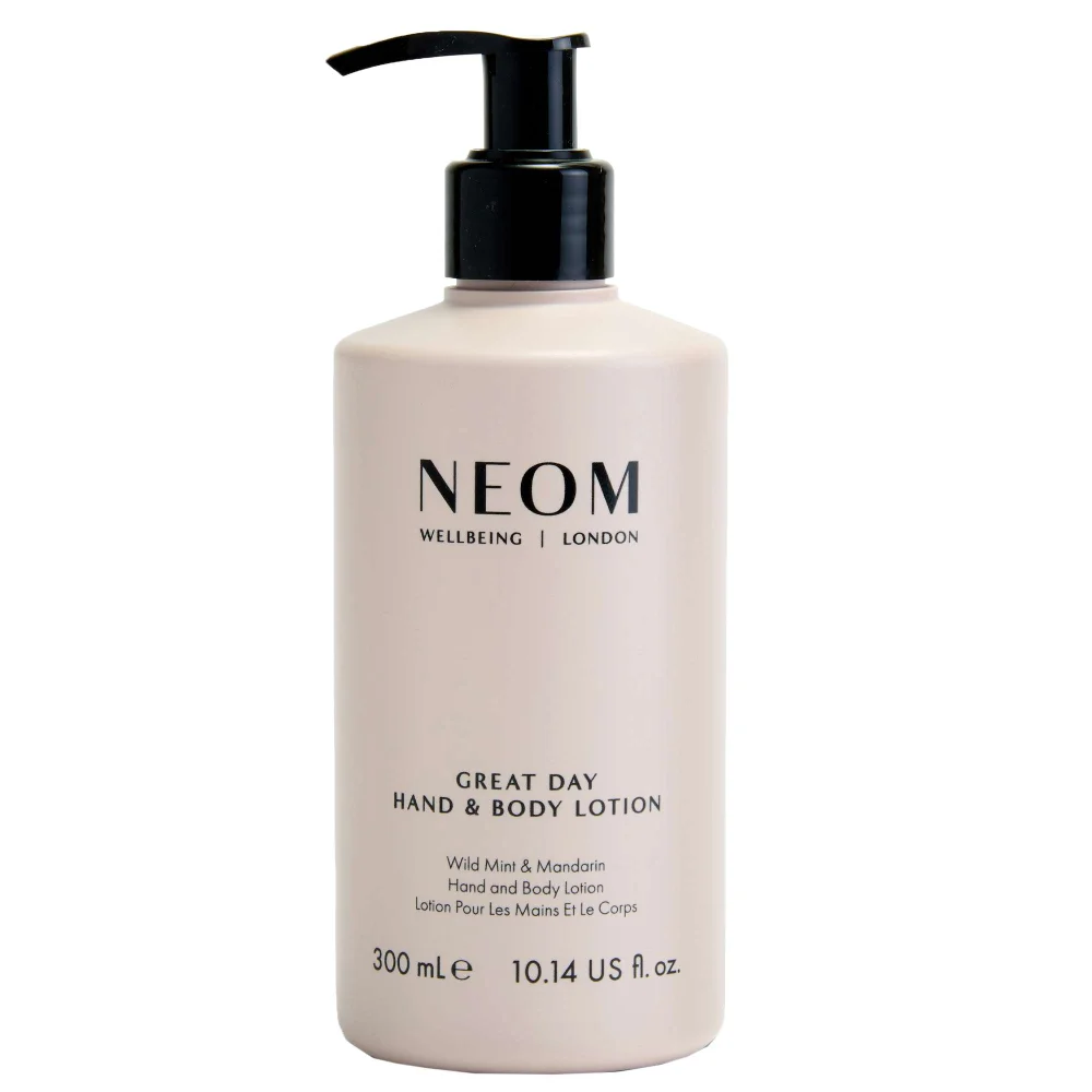 Neom Wellbeing London Scent To Make You Happy Great Day Body & Hand Lotion 300ml Image 1