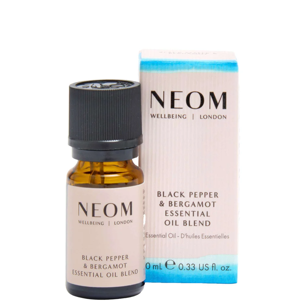 Neom Wellbeing London Scent To De-Stress Black Pepper & Bergamot Essential Oil Blend 10ml Image 1