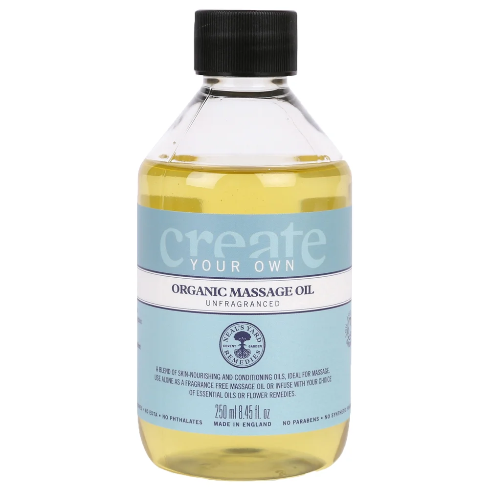 Neal's Yard Remedies Massage Oils Create Your Own Organic Massage Oil 250ml Image 1