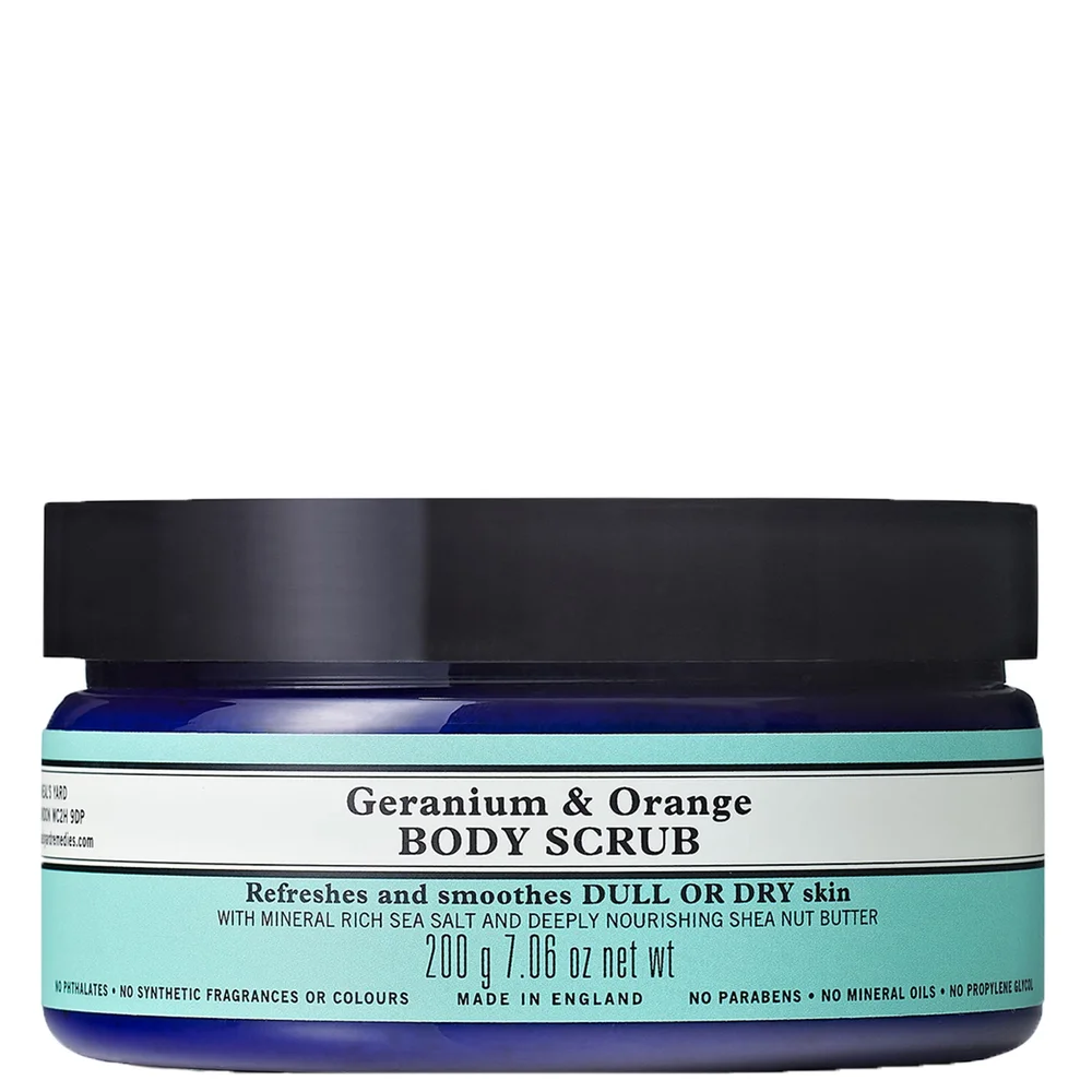 Neal's Yard Remedies Body Polishes & Powder Geranium & Orange Body Scrub 200g Image 1