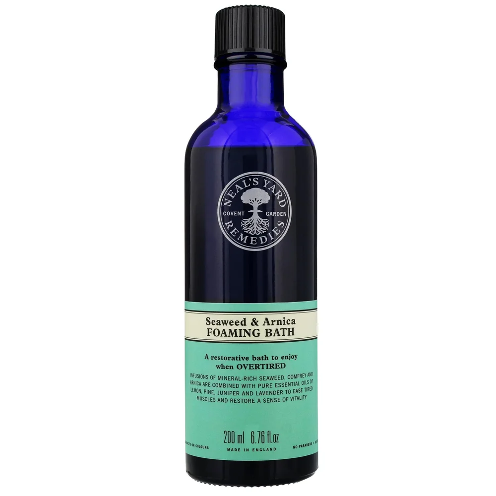 Neal's Yard Remedies Foams, Salts & Oils Seaweed & Arnica Foaming Bath 200ml Image 1