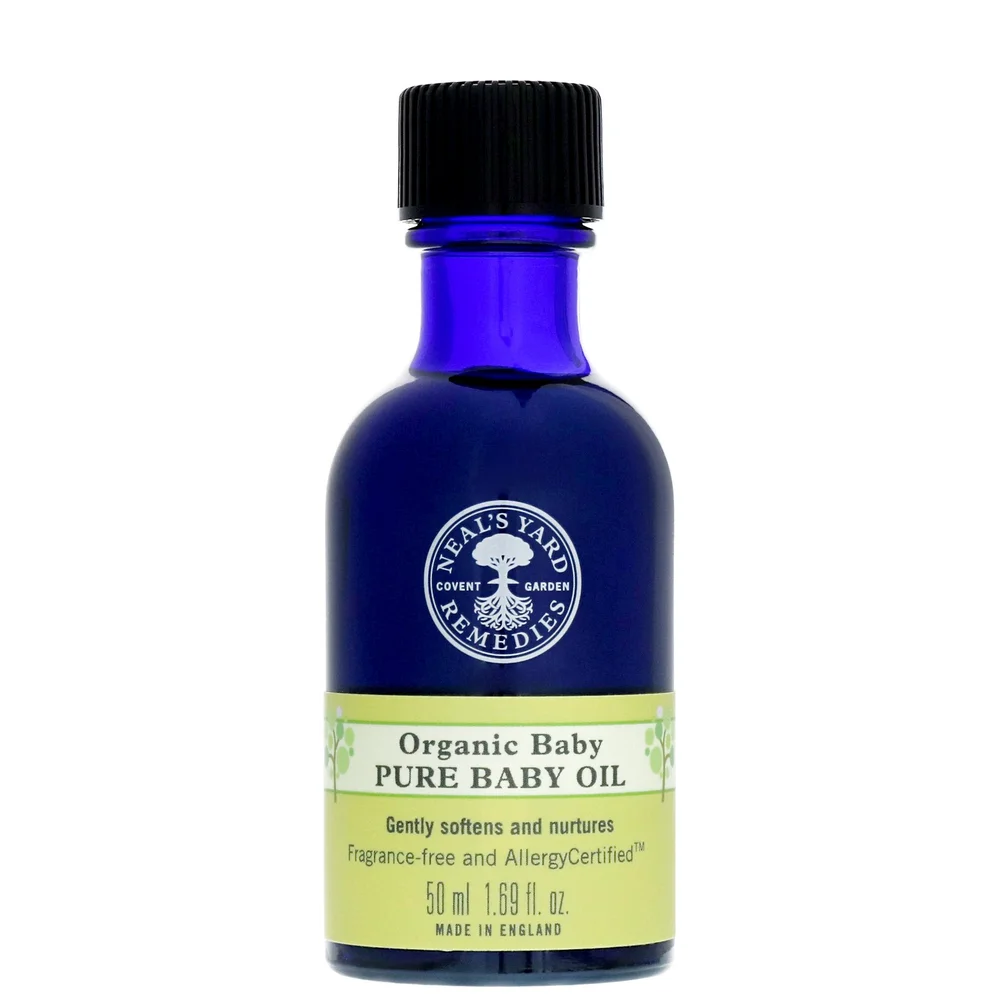 Neal's Yard Remedies Caring For Baby Organic Pure Baby Oil 50ml Image 1