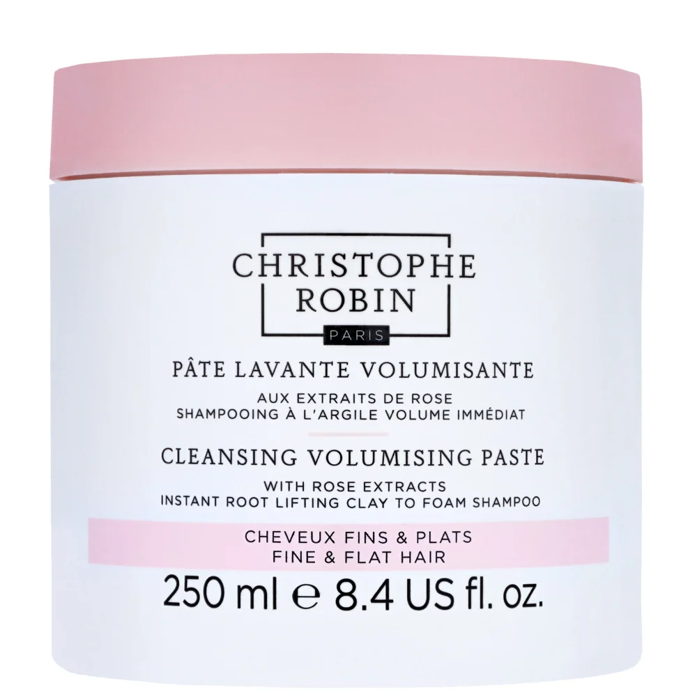 Christophe Robin Shampoo Cleansing Volumising Paste With Rose Extracts 250ml Image 1