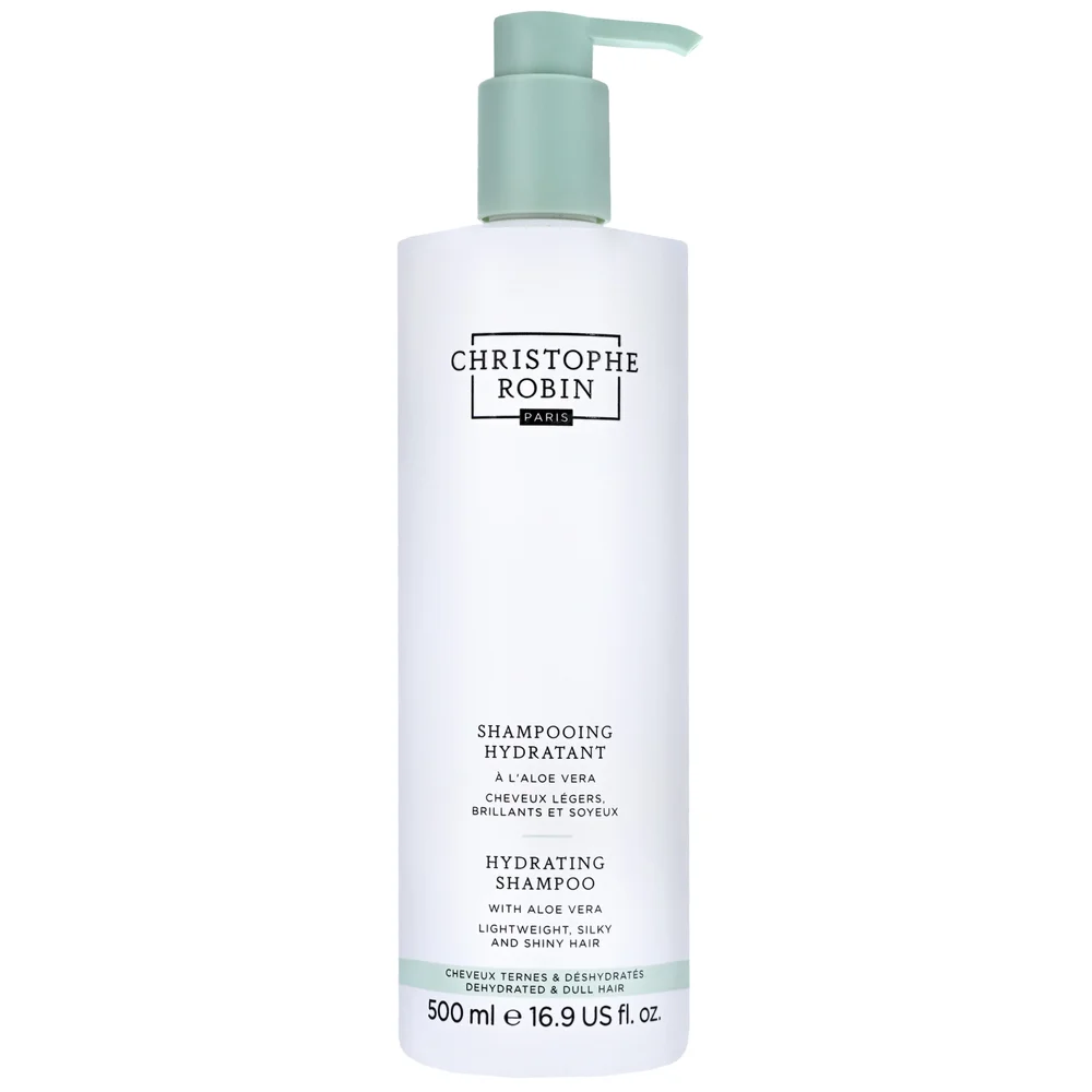 Christophe Robin Shampoo Hydrating Shampoo With Aloe Vera 500ml Image 1