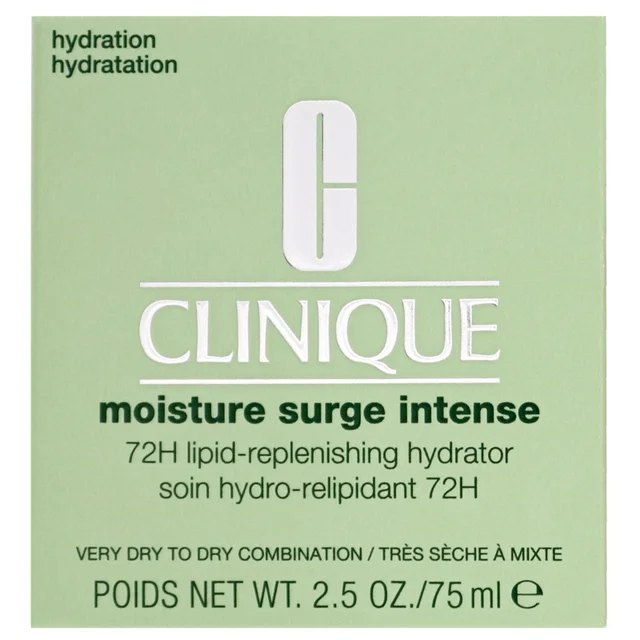 Clinique Moisture Surge Intense 72H Lipid-Replenishing Hydrator for Very Dry / Dry Combination Skin 75ml