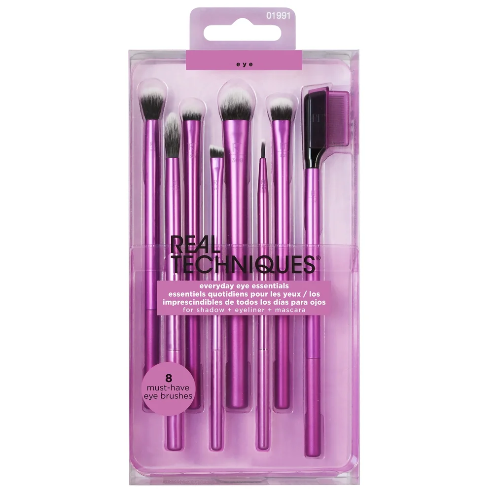 Real Techniques Make-Up Brushes Everyday Eye Essentials Image 1