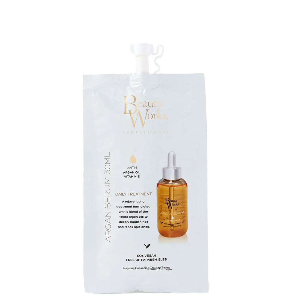 Beauty Works Styling Argan Oil Serum 30ml Image 1