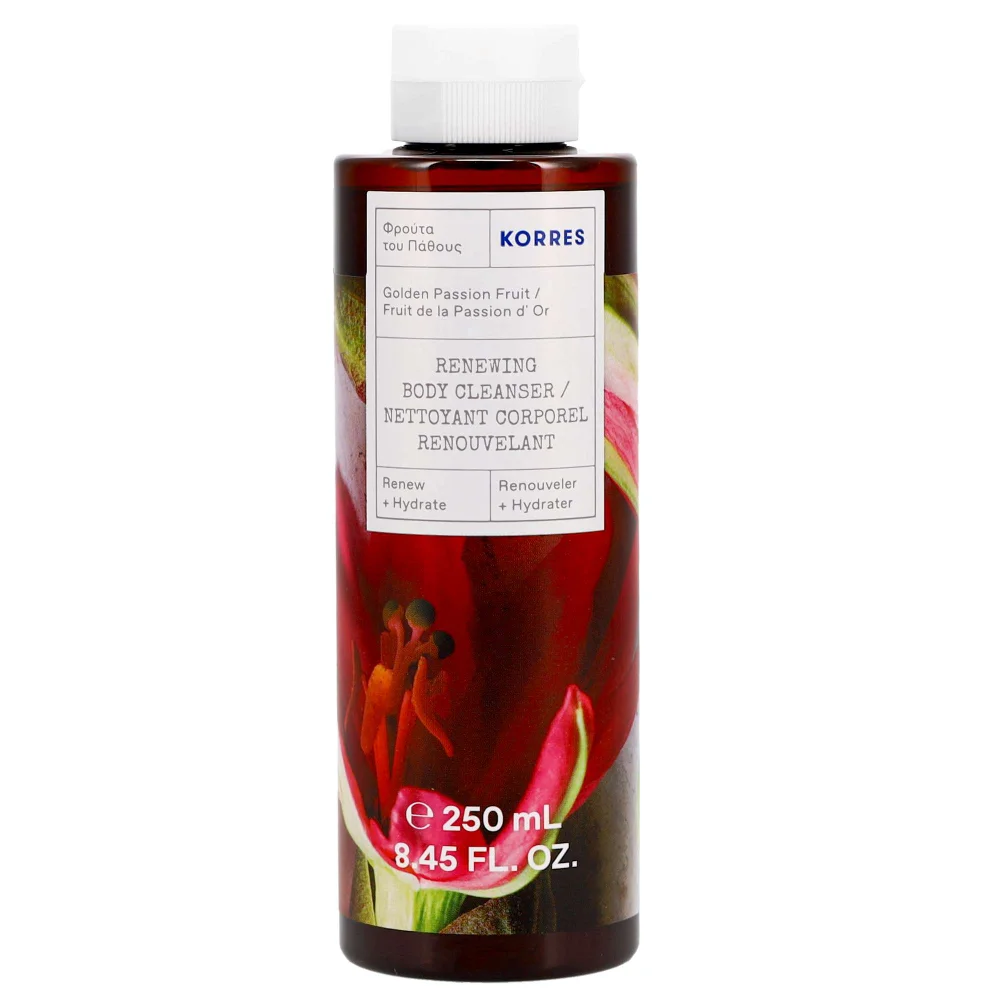 KORRES Body Golden Passion Fruit Body Cleanser 250ml Image 1