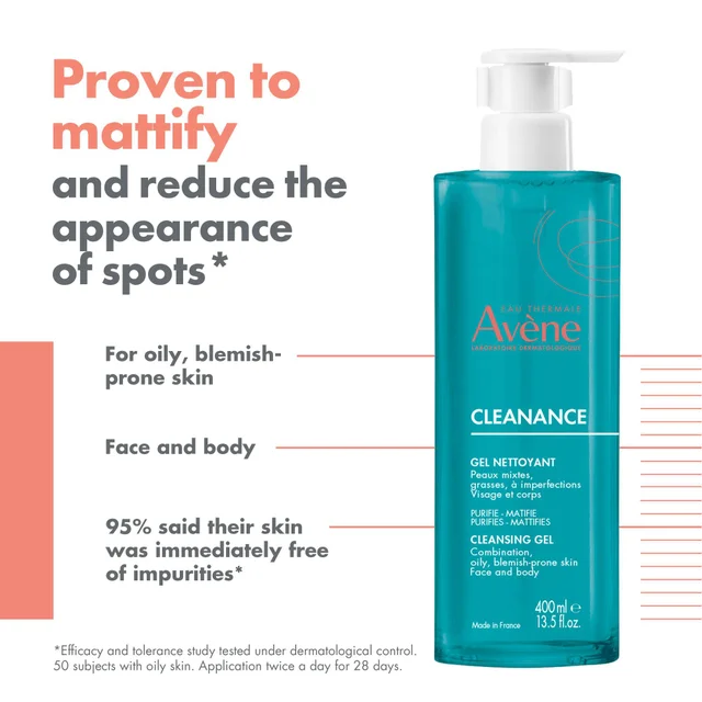Avène Cleanance: Cleansing Gel 400ml
