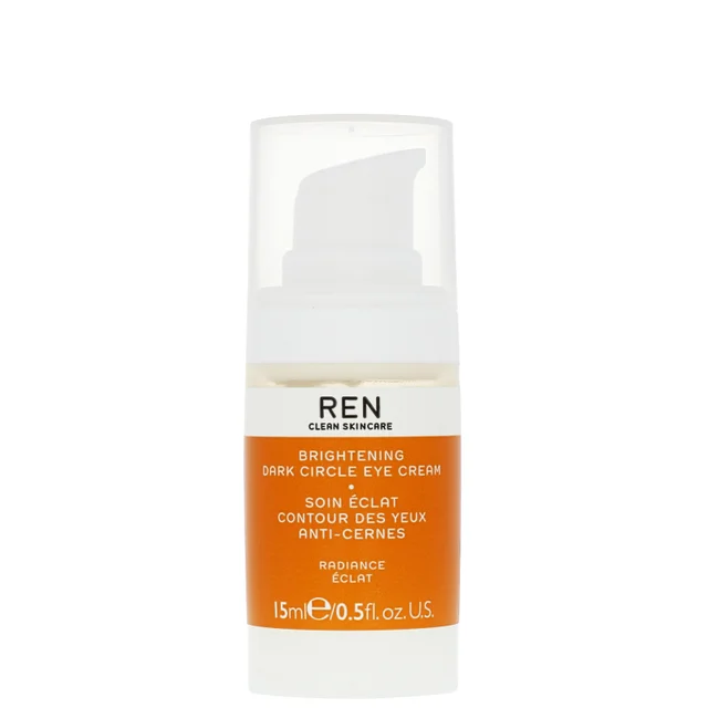 REN Clean Skincare Face Brightening Dark Circle Eye Cream 15ml