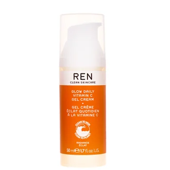 REN Clean Skincare Face Radiance Glow Daily Vitamin C Gel-Cream 50ml / 1.7 fl.oz.