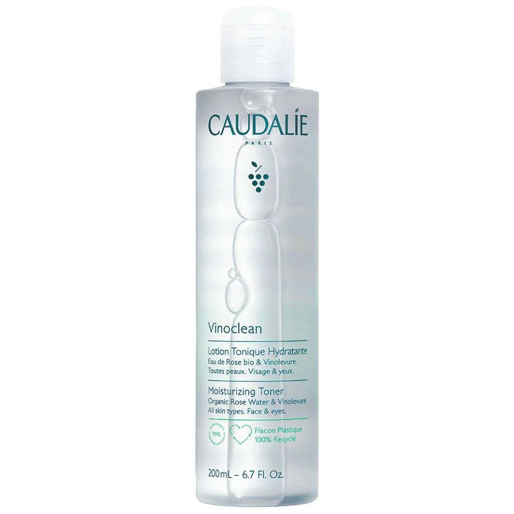 Caudalie Vinoclean Moisturising Toner with Rose Water 200ml Image 1