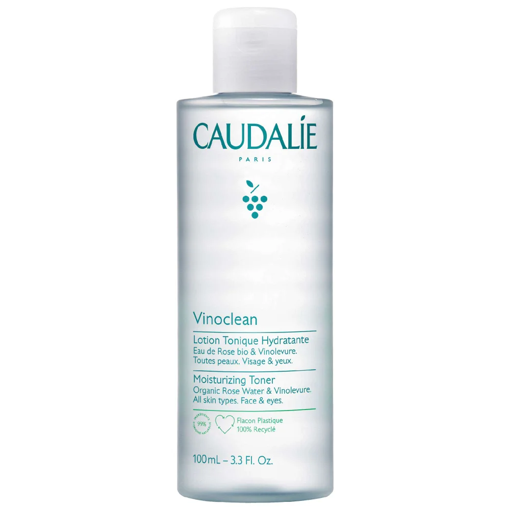 Caudalie Vinoclean Moisturising Toner with Rose Water 100ml Image 1