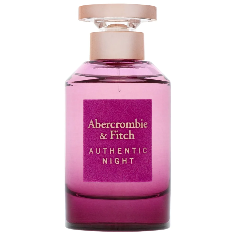 Abercrombie & Fitch Authentic Night Woman Eau de Parfum Spray 100ml Image 1