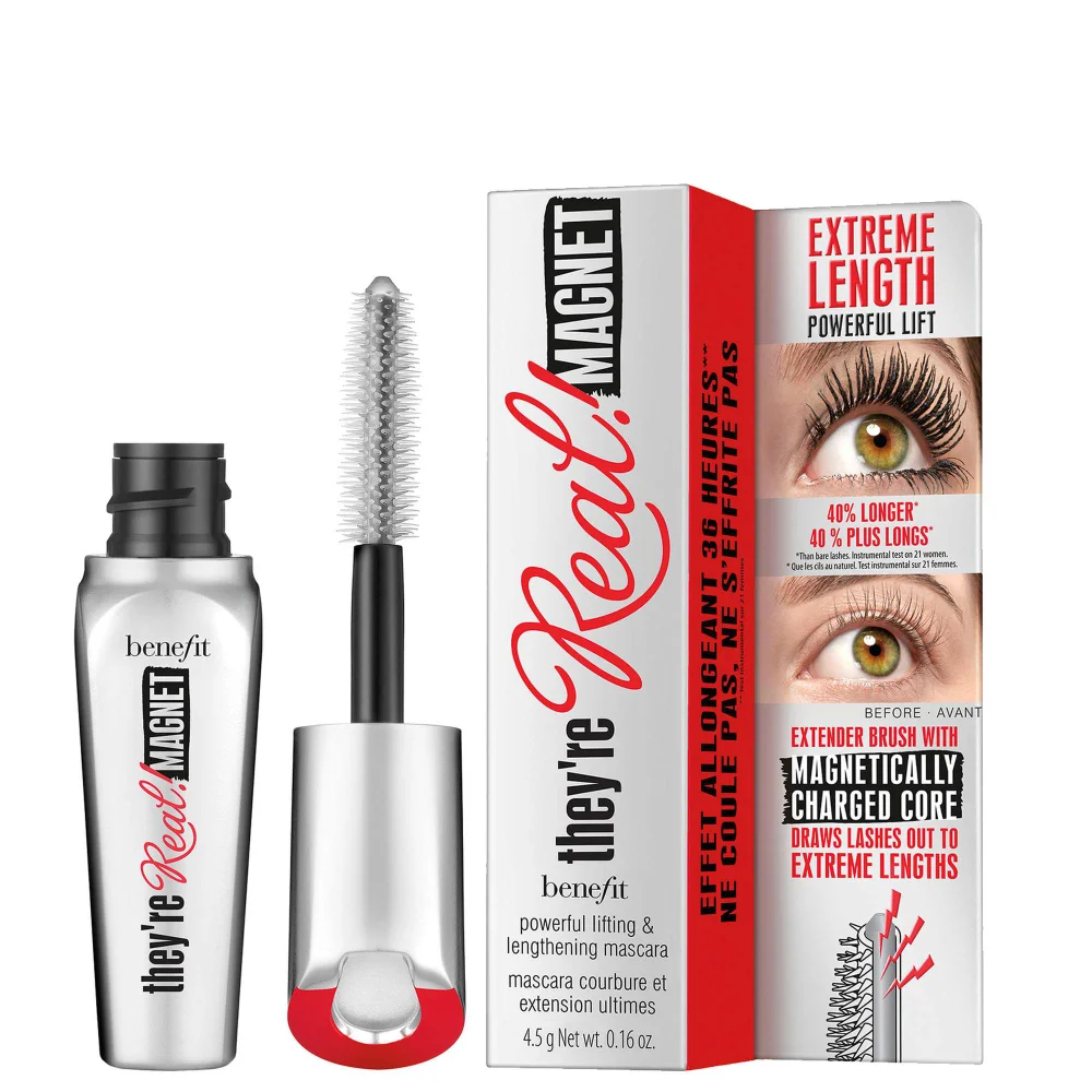 benefit Minis They're Real! Magnet Mascara Black Image 1
