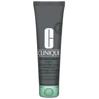 Clinique Cleansers & Makeup Removers All About Clean 2-In-1 Charcoal Mask + Scrub 100ml