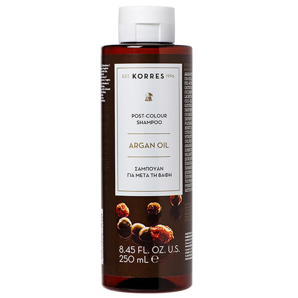 KORRES Argan Oil Post-Colour Shampoo 250ml Image 1