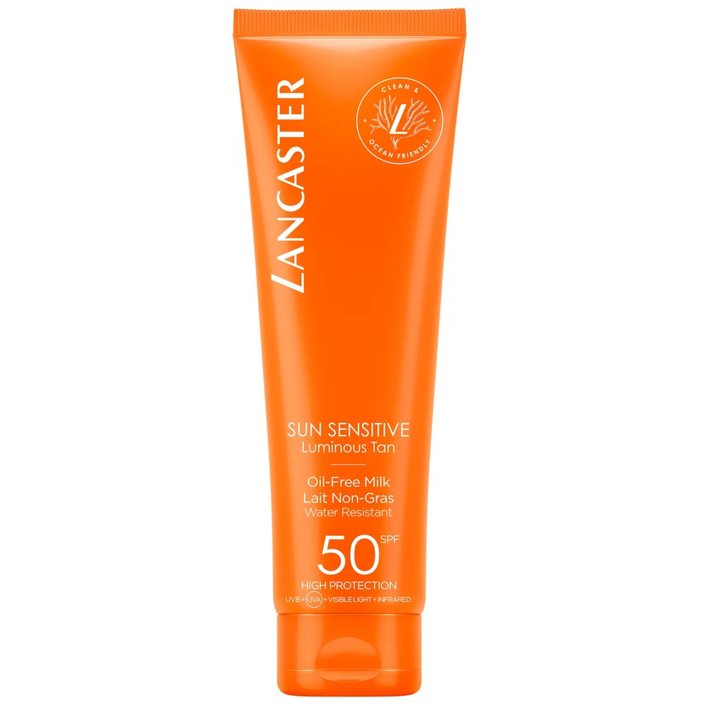 Lancaster Sun Sensitive Luminous Tan Oil-Free Milk SPF50 150ml Image 1