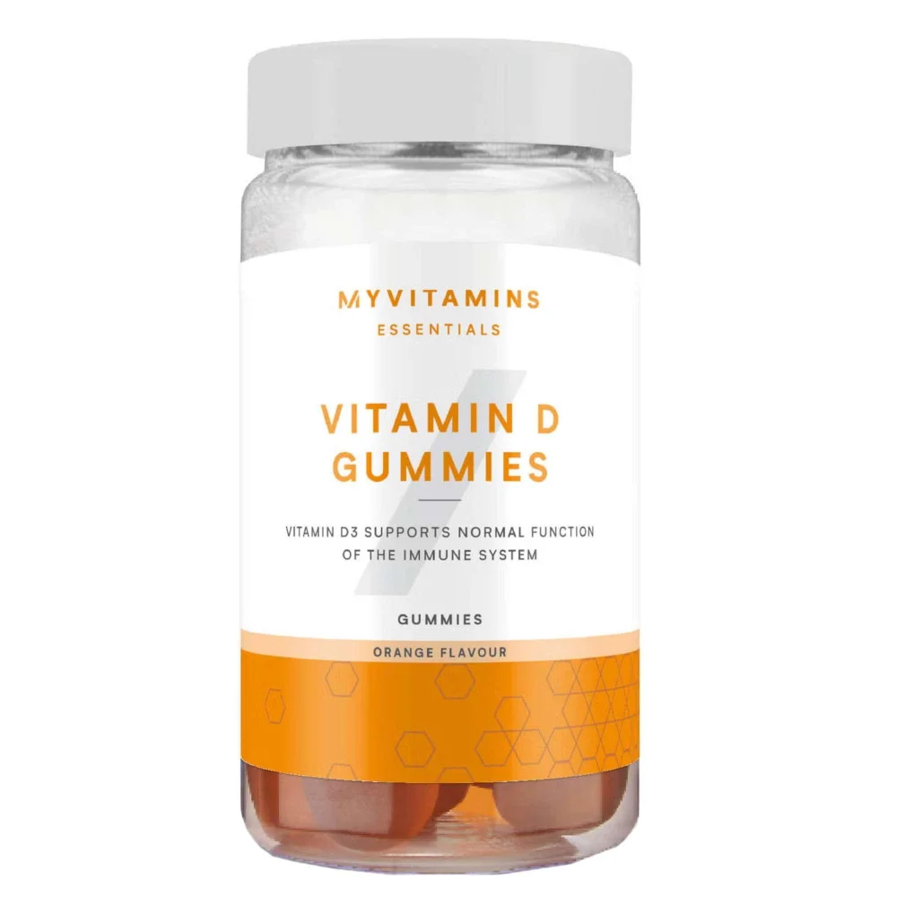 Myvitamins Gummies Vitamin D Orange x 60 Image 1
