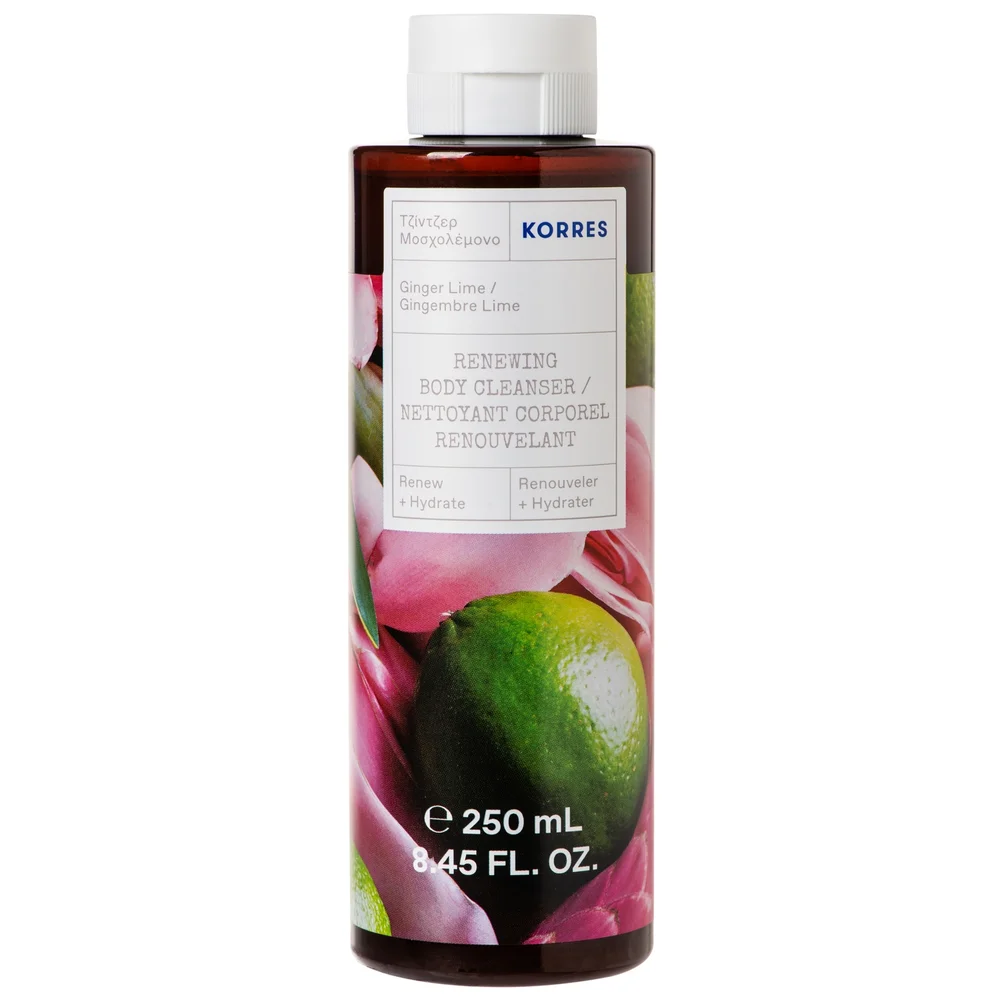 KORRES Body Ginger Lime Renewing Body Cleanser 250ml Image 1
