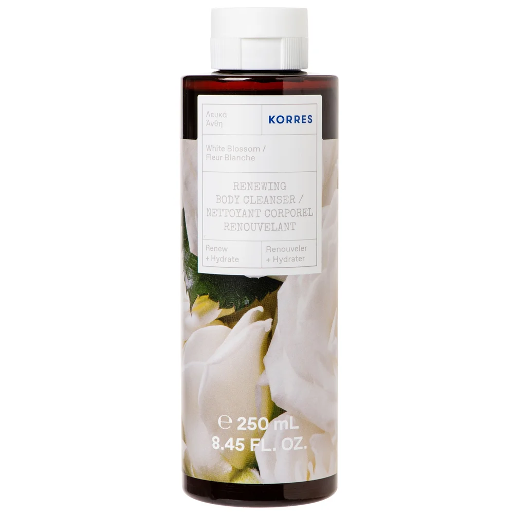 KORRES White Blossom Renewing Body Cleanser 250ml Image 1