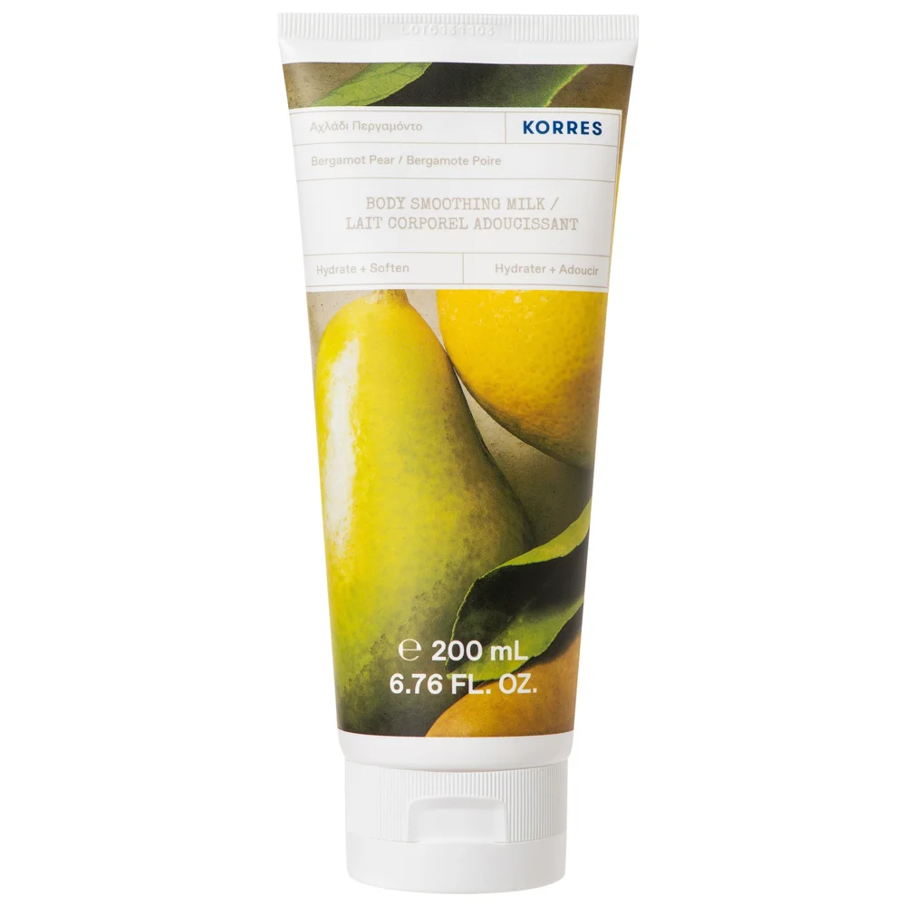 KORRES Bergamot Pear Body Smoothing Milk 200ml Image 1