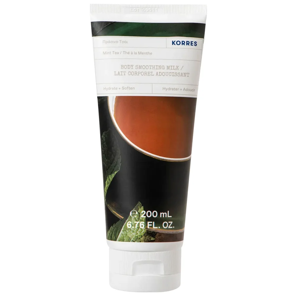 KORRES Body Mint Tea Body Smoothing Milk 200ml Image 1