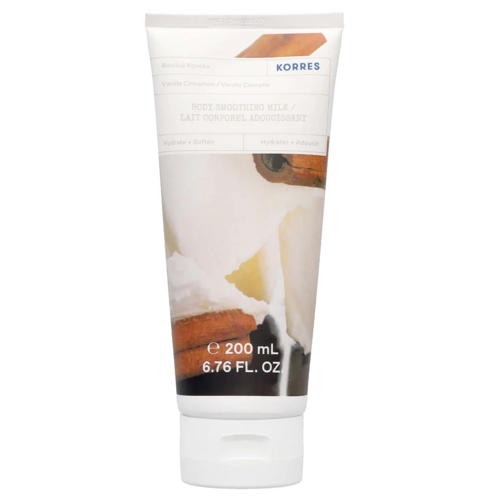 KORRES Body Vanilla Cinnamon Body Smoothing Milk 200ml Image 1