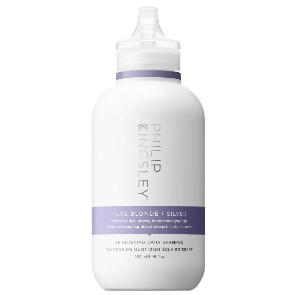 Philip Kingsley Shampoo Pure Blonde/ Silver Brightening Daily 250ml Image 1