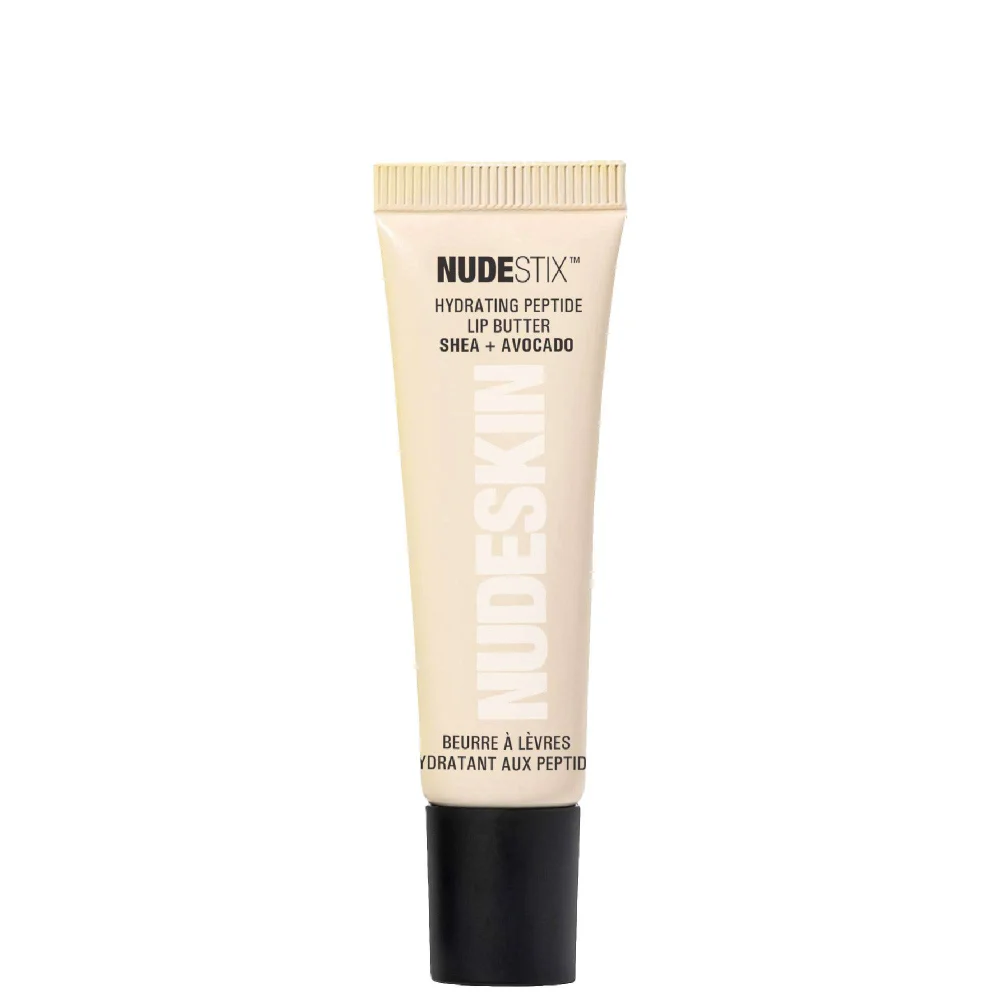 NUDESTIX Nudeskin Hydrating Peptide Lip Butter Clear Gloss 10ml Image 1